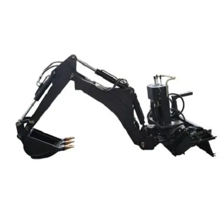 Backhoe Attachment For A Skid Steer
